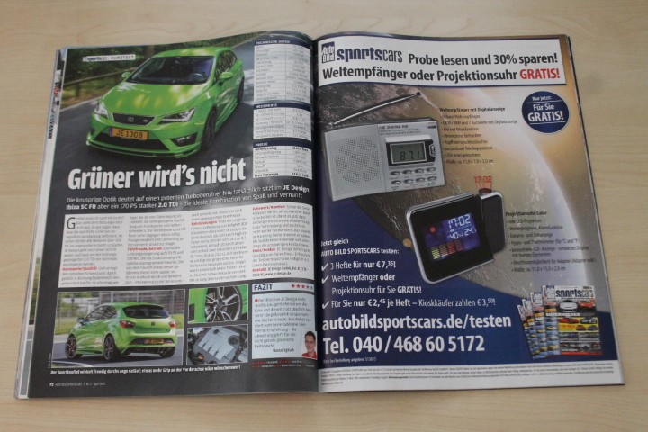 Auto Bild Sportscars 04/2013
