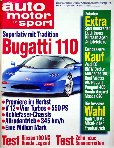 Auto Motor und Sport 09/1991