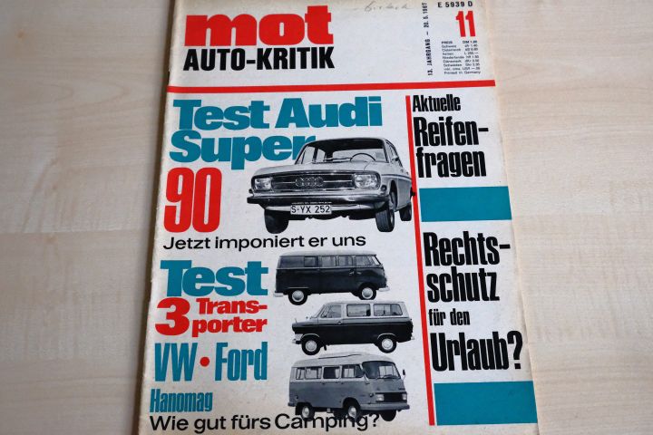 Deckblatt MOT (11/1967)