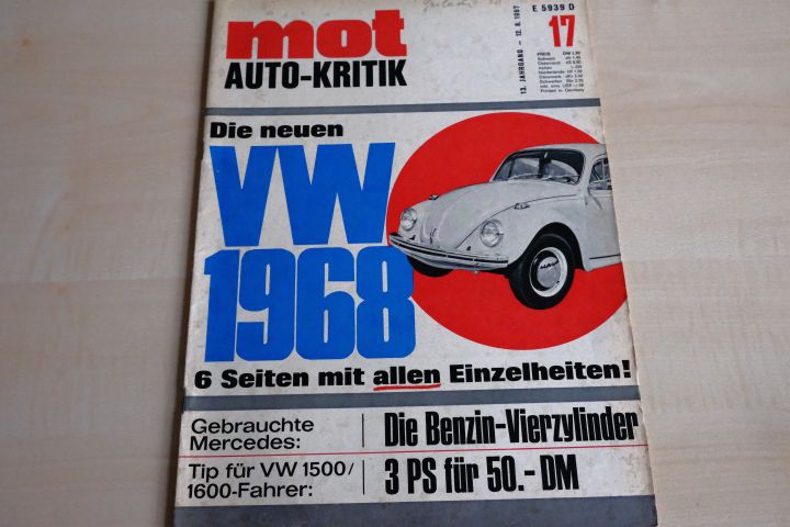 Deckblatt MOT (17/1967)