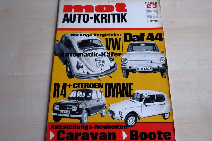 Deckblatt MOT (23/1967)