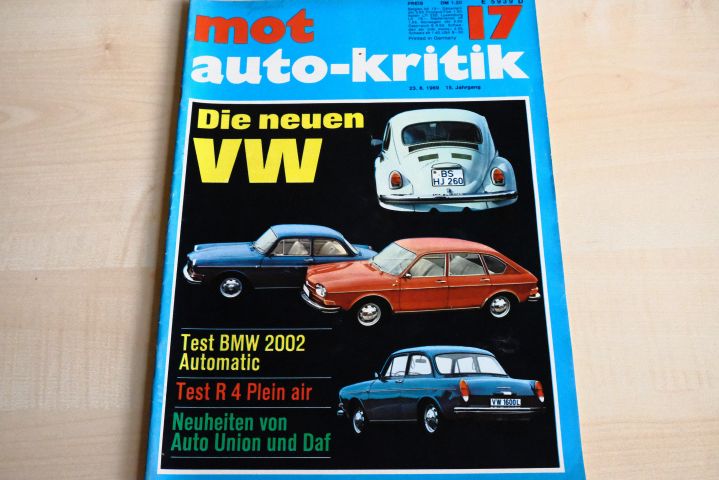 Deckblatt MOT (17/1969)