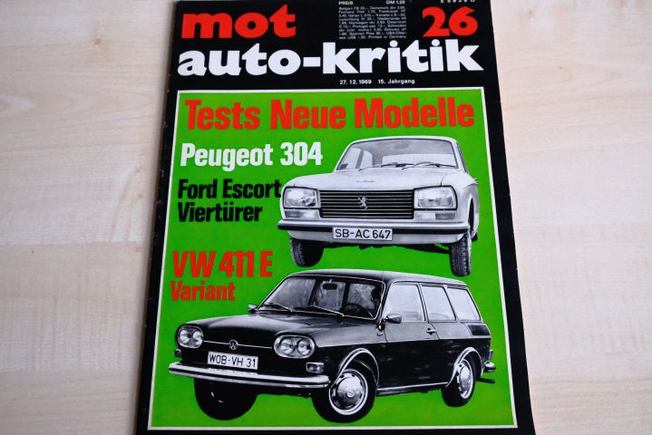 Deckblatt MOT (26/1969)