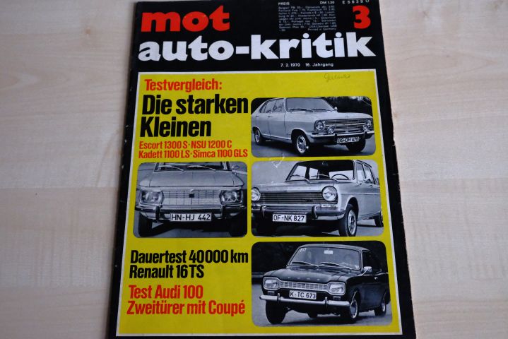 Deckblatt MOT (03/1970)