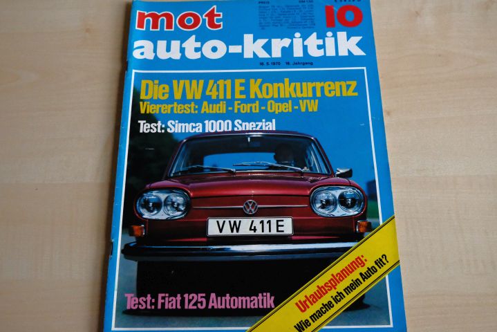 MOT 10/1970