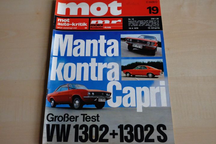 MOT 19/1970