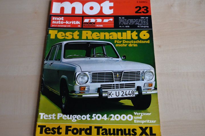 MOT 23/1970