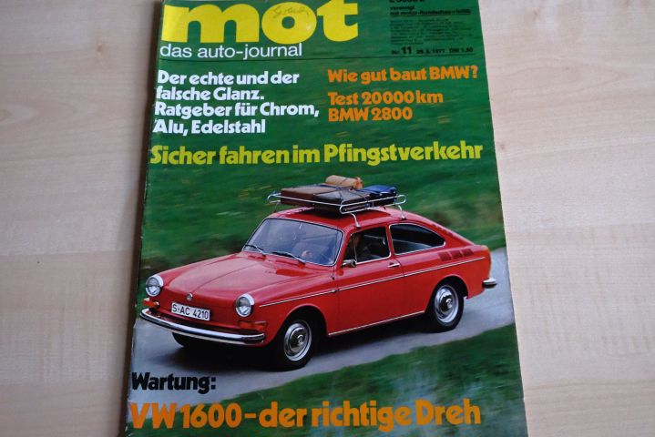 Deckblatt MOT (11/1971)