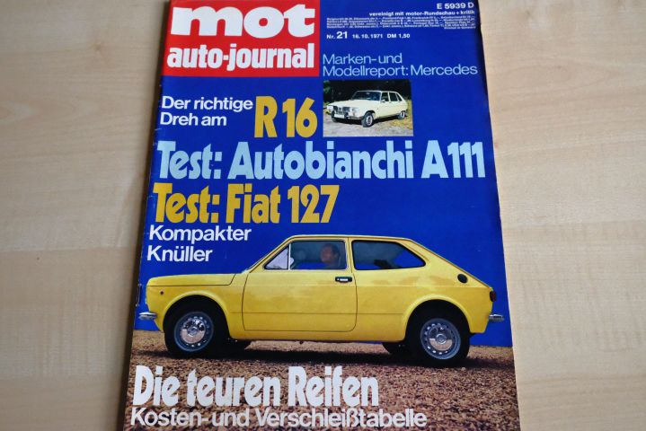 Deckblatt MOT (21/1971)