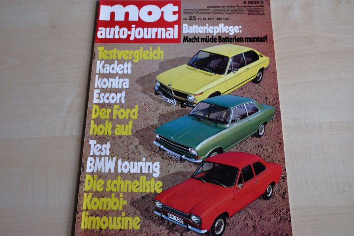 Deckblatt MOT (25/1971)