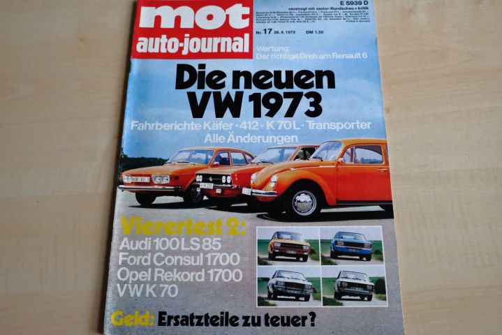 Deckblatt MOT (17/1972)