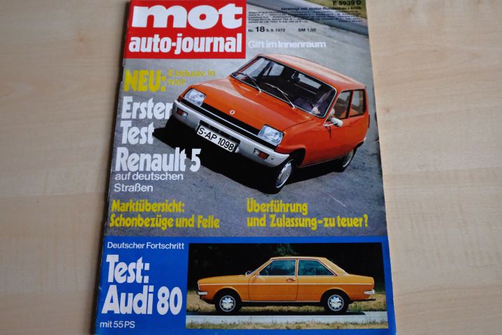 Deckblatt MOT (18/1972)