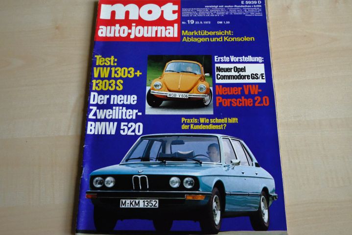 Deckblatt MOT (19/1972)