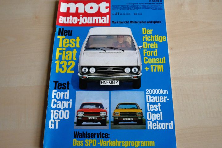 Deckblatt MOT (21/1972)
