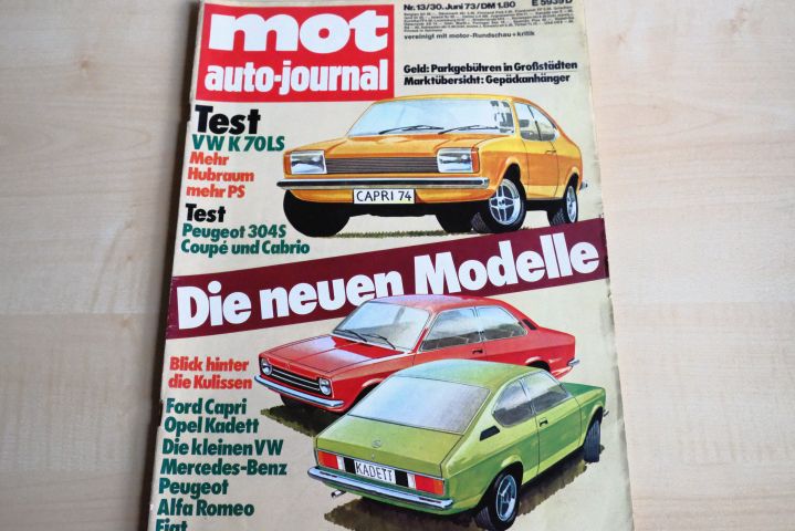 Deckblatt MOT (13/1973)