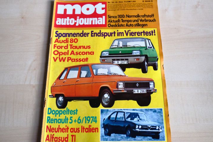 Deckblatt MOT (25/1973)
