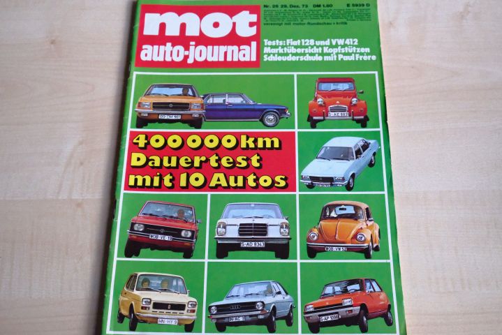 Deckblatt MOT (26/1973)