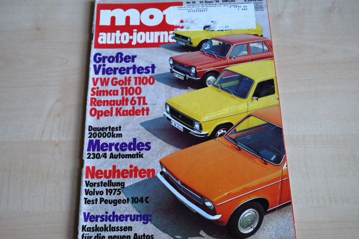 MOT 19/1974