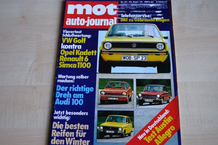 MOT 20/1974