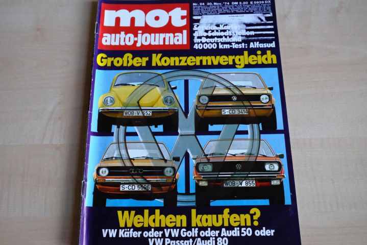 Deckblatt MOT (24/1974)