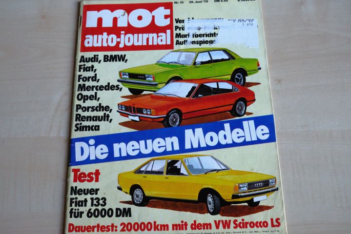Deckblatt MOT (13/1975)