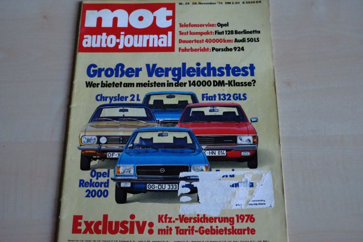Deckblatt MOT (24/1975)