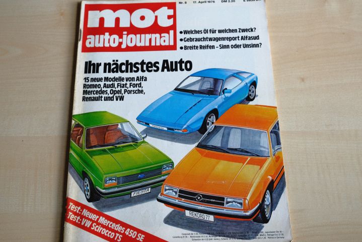 Deckblatt MOT (08/1976)