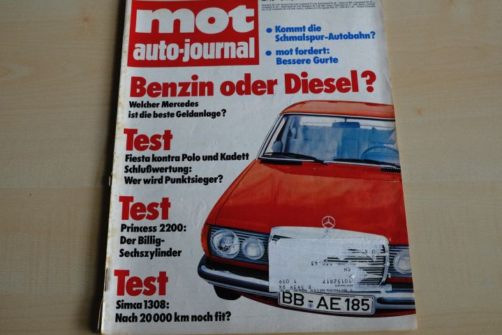 Deckblatt MOT (18/1976)