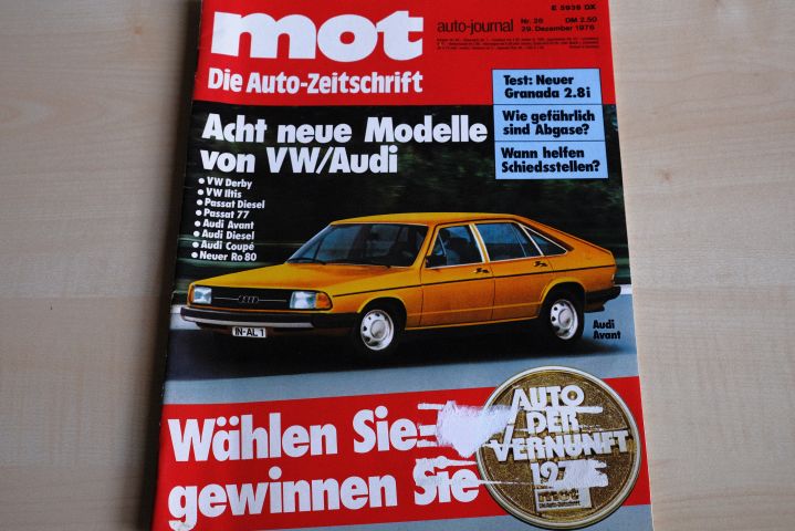 Deckblatt MOT (26/1976)
