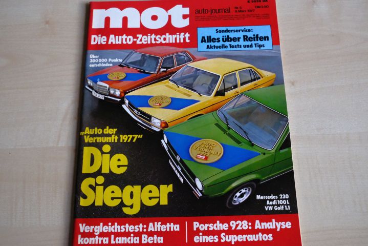Deckblatt MOT (05/1977)
