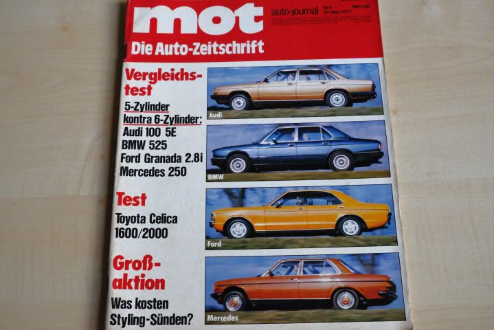 Deckblatt MOT (06/1977)