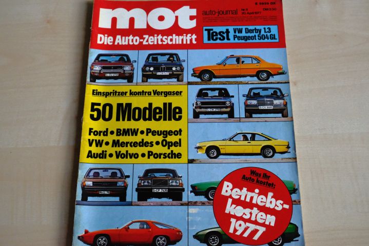 Deckblatt MOT (08/1977)