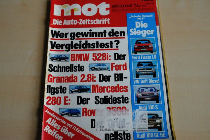 Deckblatt MOT (05/1978)
