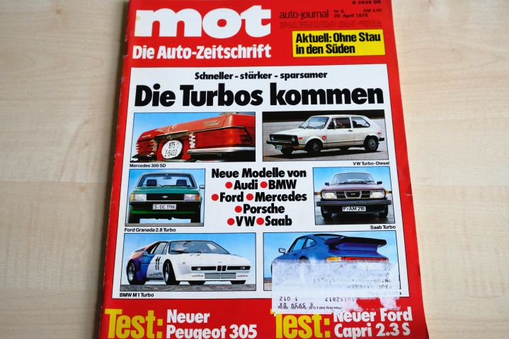 Deckblatt MOT (08/1978)