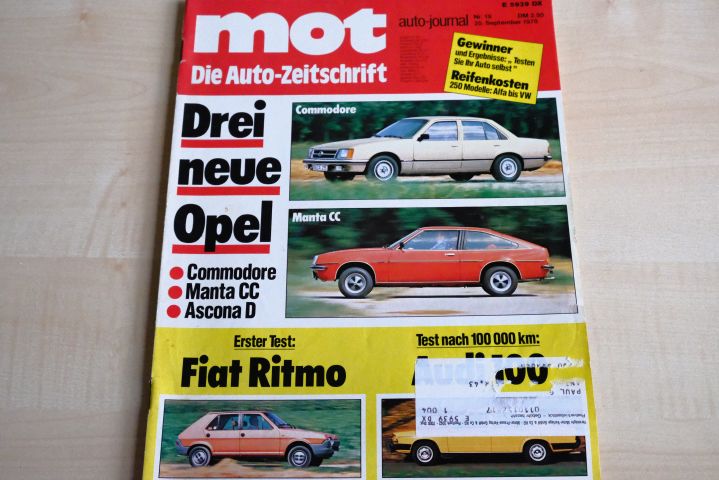 Deckblatt MOT (19/1978)