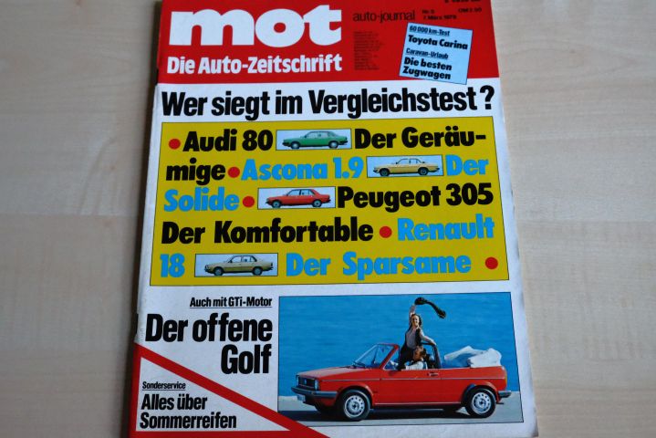 Deckblatt MOT (05/1979)