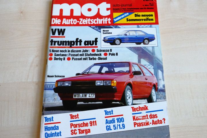 Deckblatt MOT (05/1981)