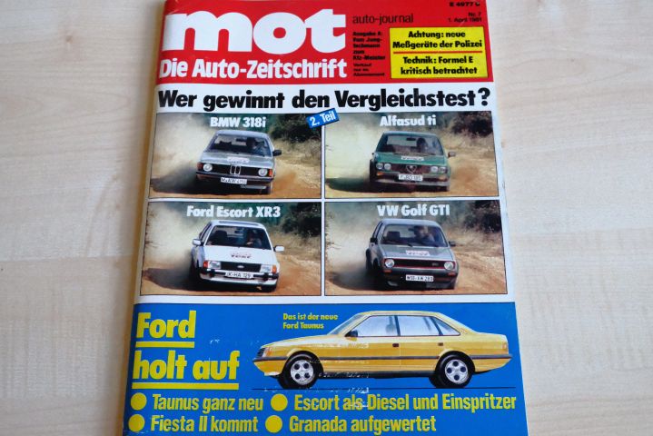 Deckblatt MOT (07/1981)