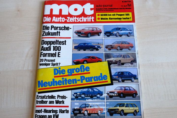 Deckblatt MOT (08/1981)