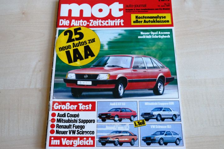 Deckblatt MOT (12/1981)