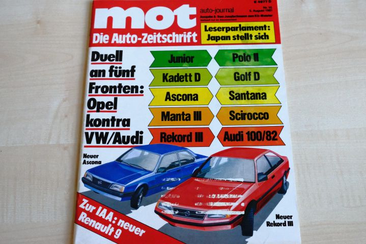 Deckblatt MOT (16/1981)