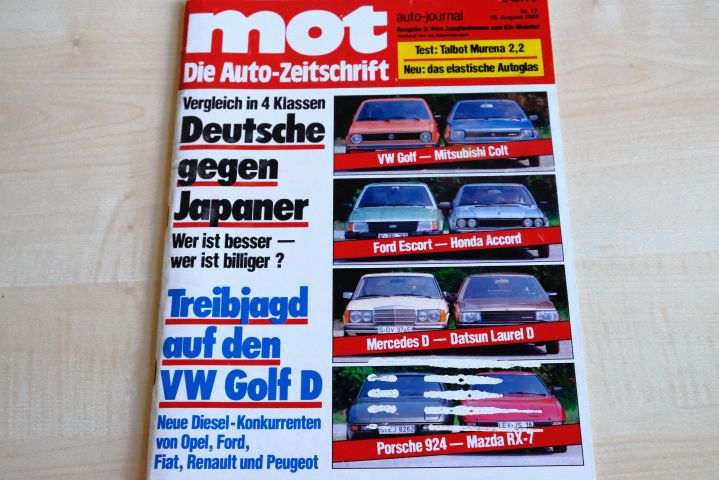 Deckblatt MOT (17/1981)