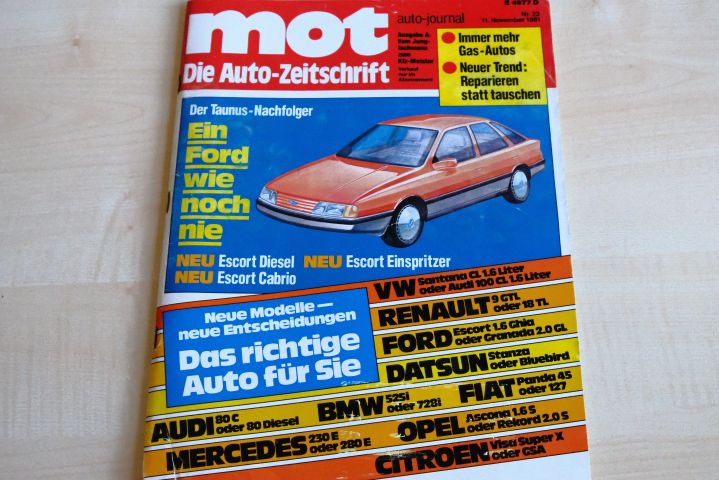 Deckblatt MOT (23/1981)