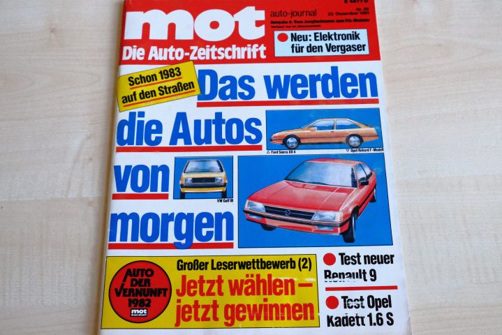 Deckblatt MOT (26/1981)