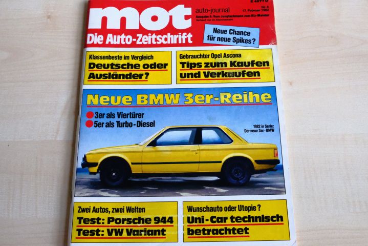Deckblatt MOT (04/1982)