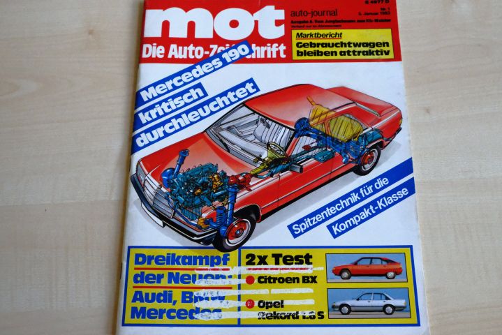 Deckblatt MOT (01/1983)