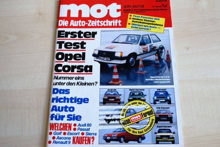 Deckblatt MOT (02/1983)
