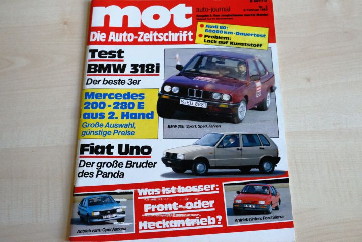 Deckblatt MOT (03/1983)
