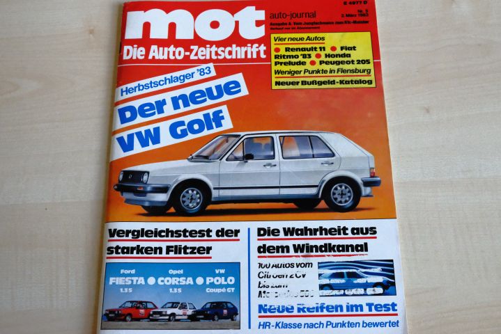 Deckblatt MOT (05/1983)