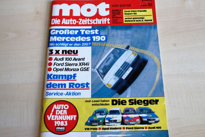 Deckblatt MOT (06/1983)